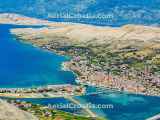 The town of Pag, The island of Pag